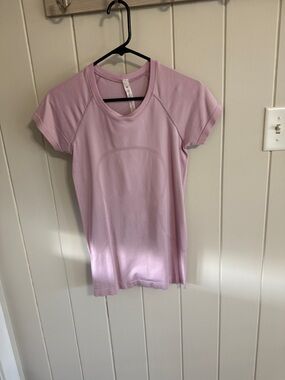 Lululemon  Short Sleeve Performance Top - Light Purple